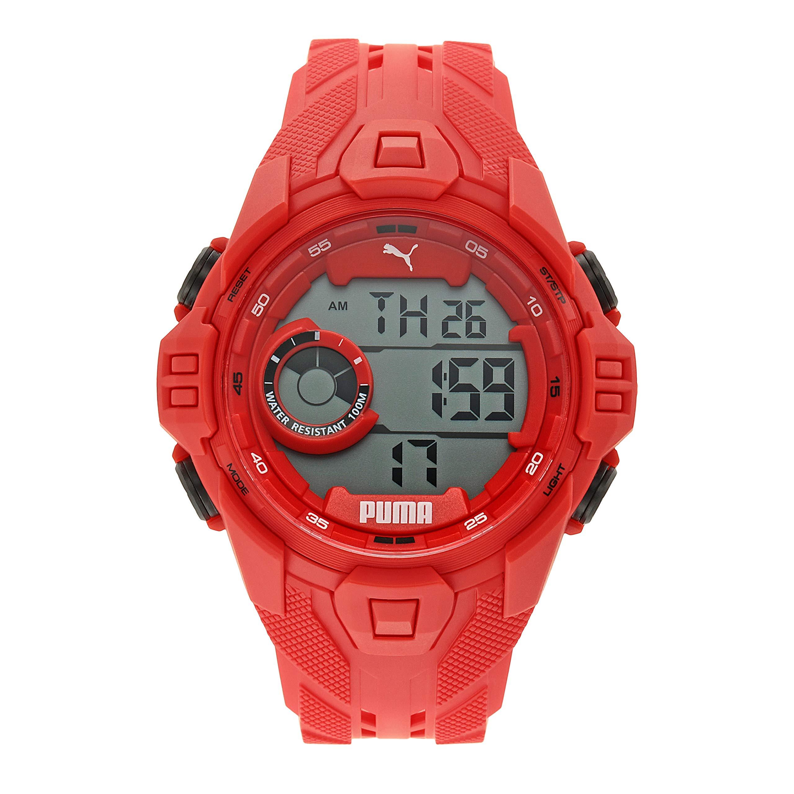 puma watch red