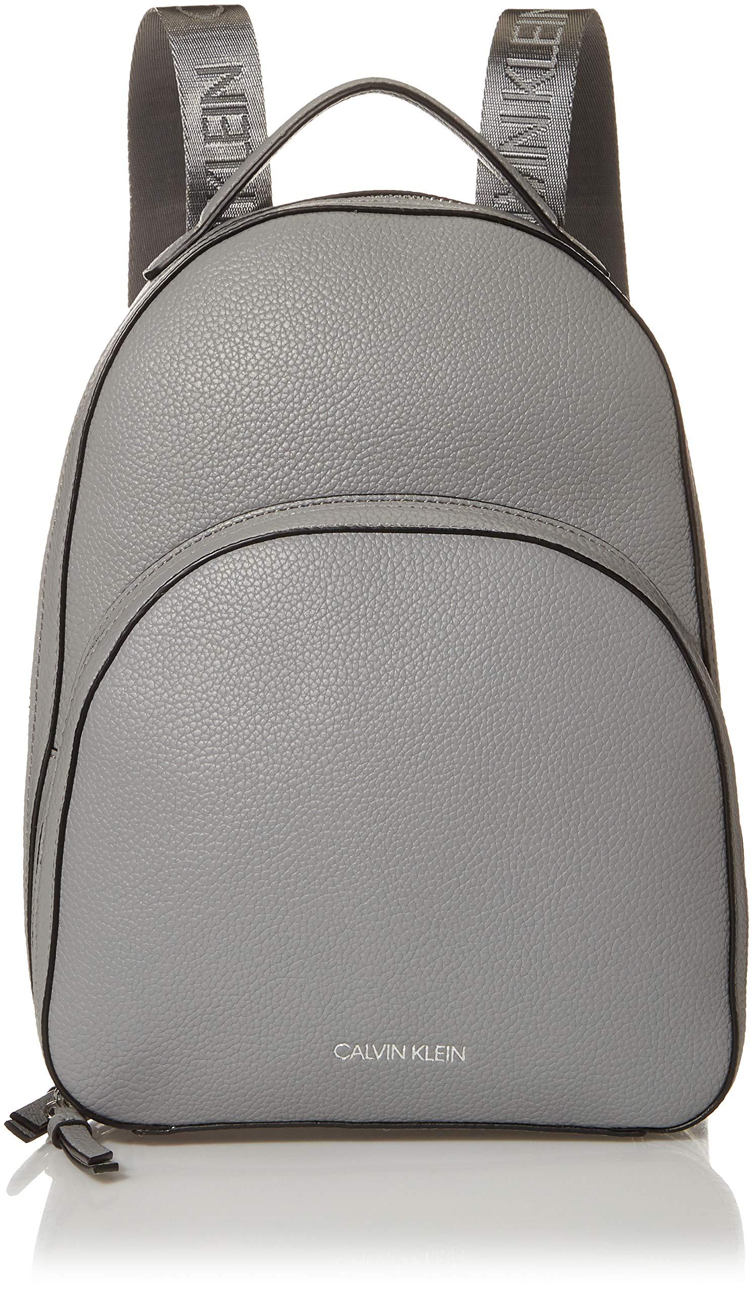 calvin klein grey backpack