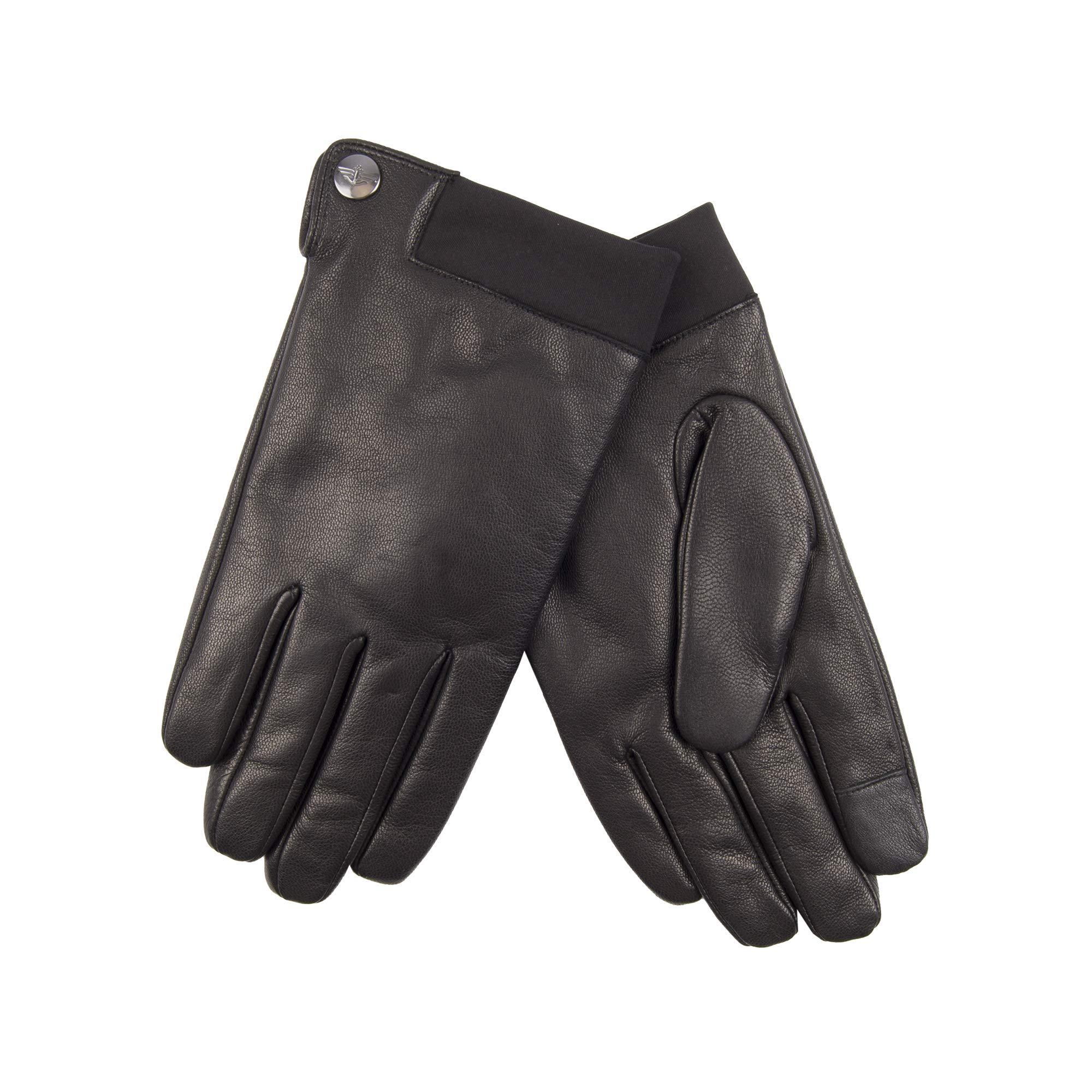 dockers intellitouch leather gloves