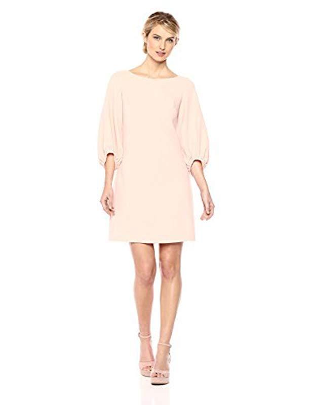 eliza j balloon sleeve shift dress