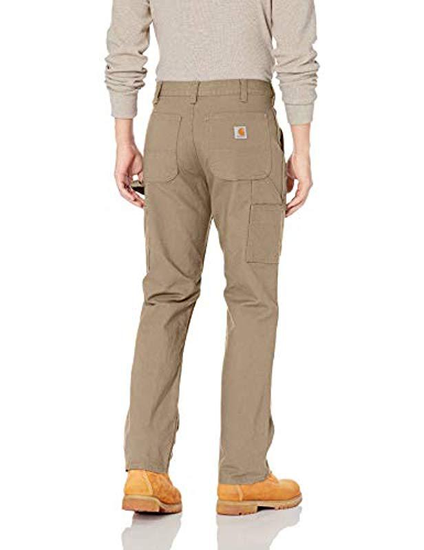 carhartt straight fit duck dungaree