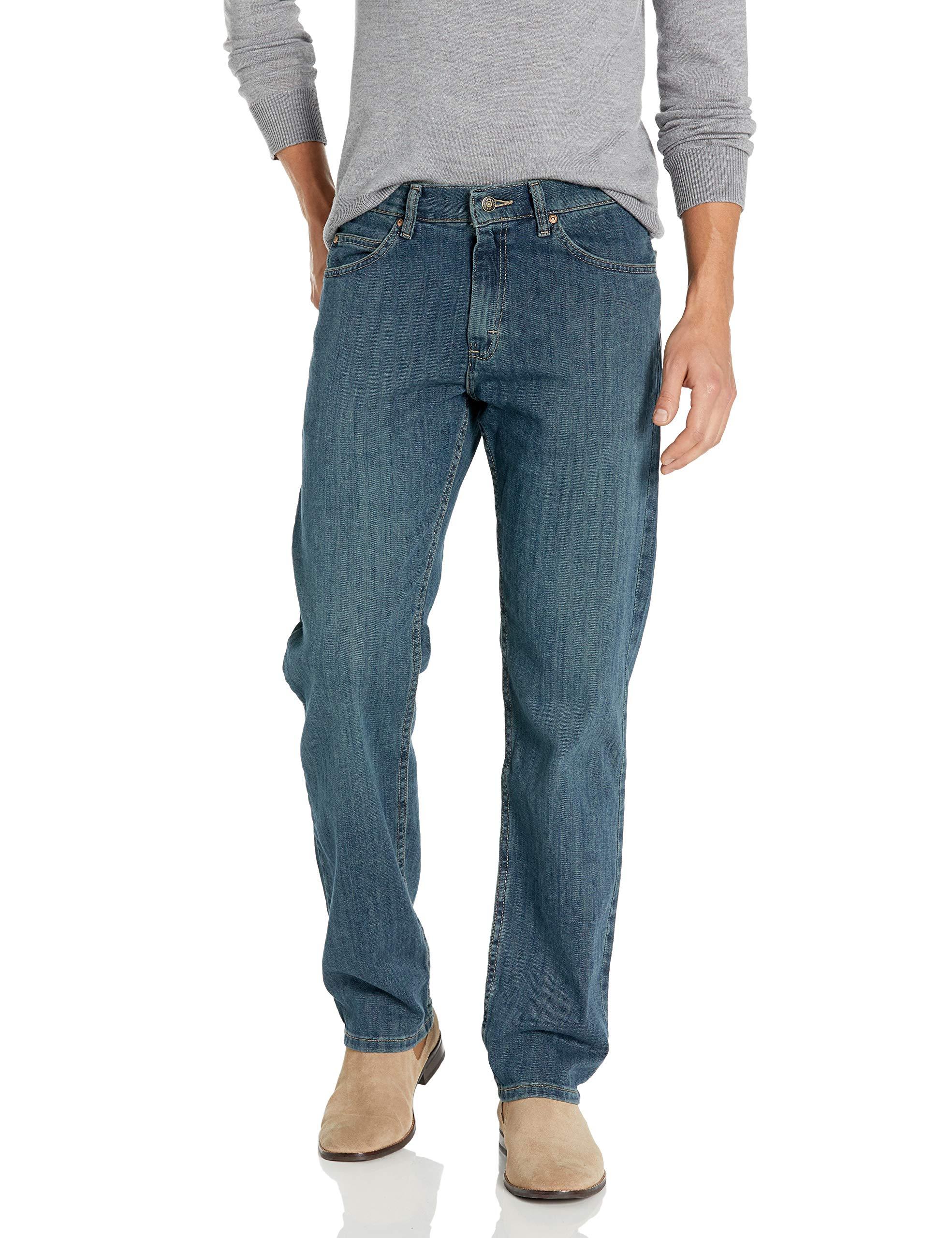 Lee Jeans Denim Regular Fit Straight Leg Jean in Titanium (Blue) for ...