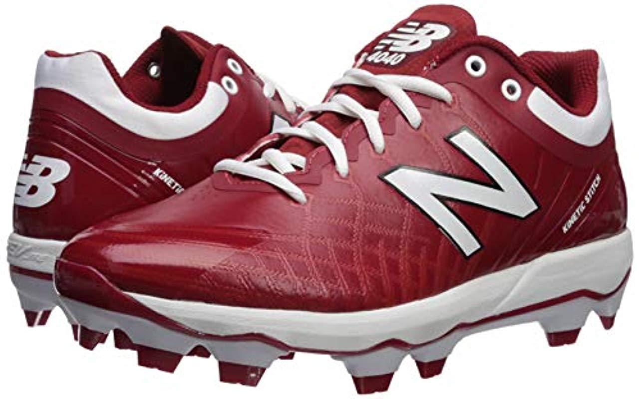 good out x run shoes fast delivery New Balance Synthetic 4040v5 Molded Baseball Shoe, Maroon/white ... good out x run shoes fast delivery New Balance Synthetic 4040v5 Molded Baseball Shoe, Maroon/white ...