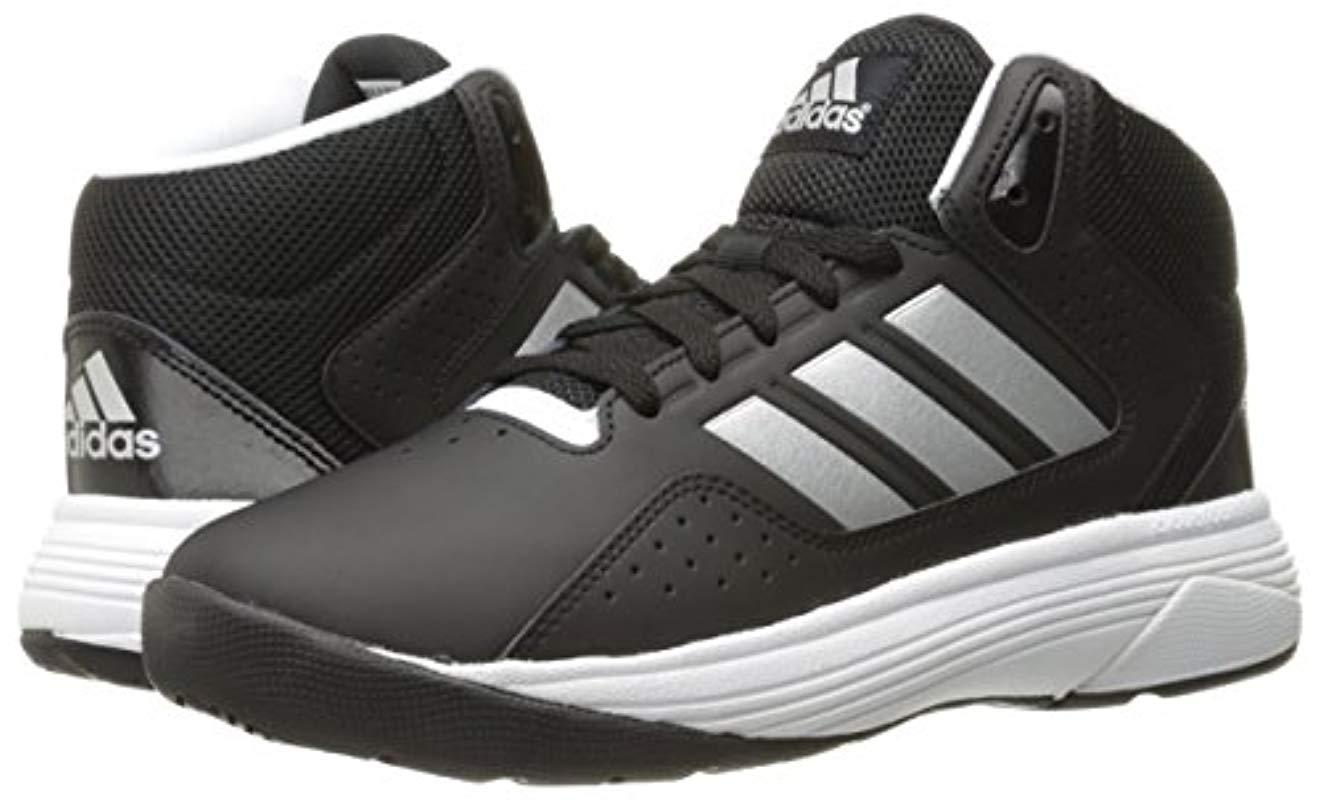 Adidas Men’s LVL 029002 Black/Gold/White Basketball Cloudfoam Shoes (Size  US 6)