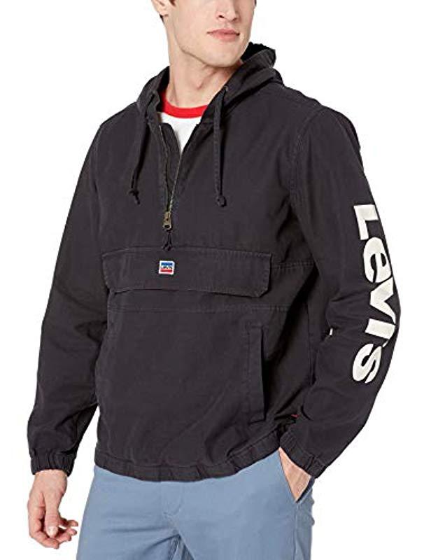 levi's hooded bubble jacket