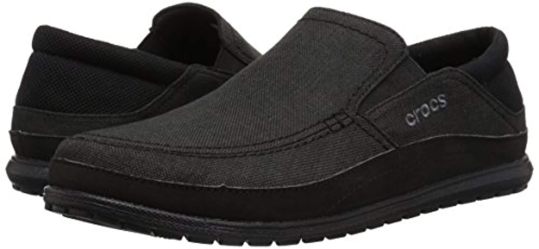 Crocs™ Santa Cruz Playa Slip-on in Black for Men | Lyst