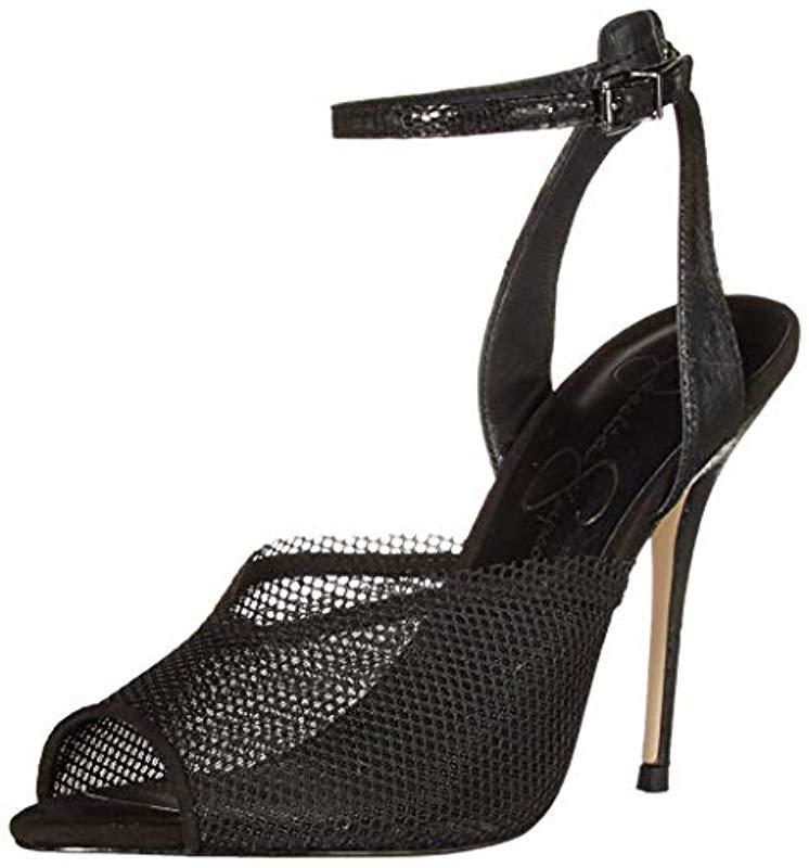 jessica simpson mystie sandal black