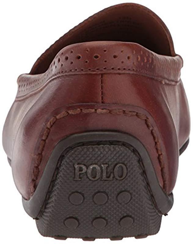 polo ralph lauren redden slip on driver