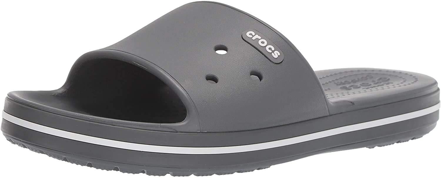 Crocs™ Crocband Iii Slide Sandal in Gray | Lyst