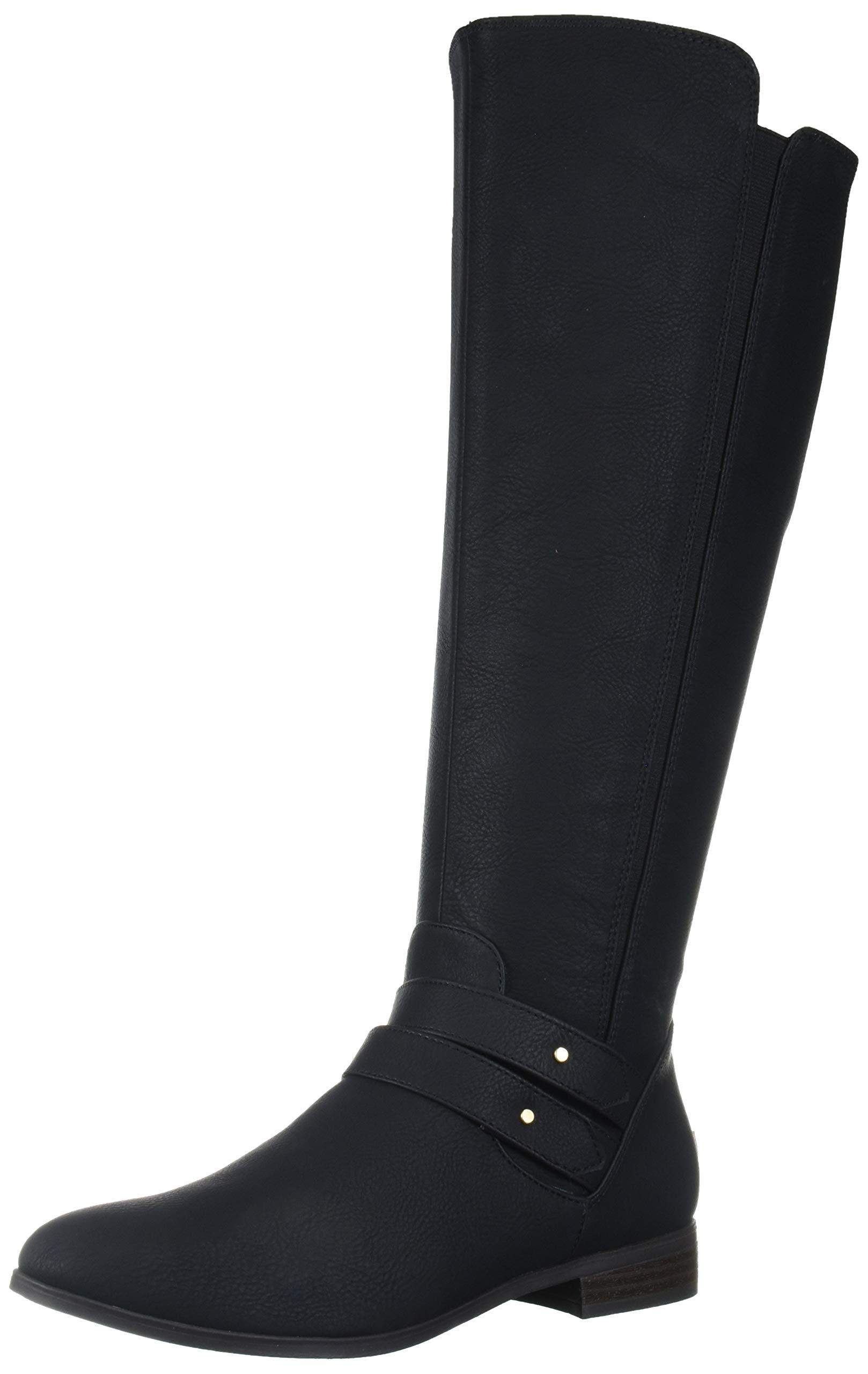 Dr. Scholls Reach For It Riding Boots in Black | Lyst