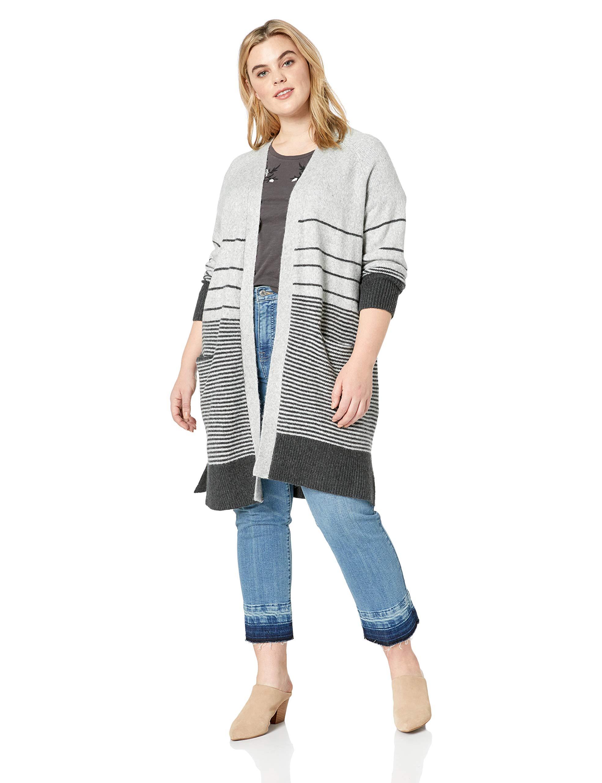 plus duster cardigan