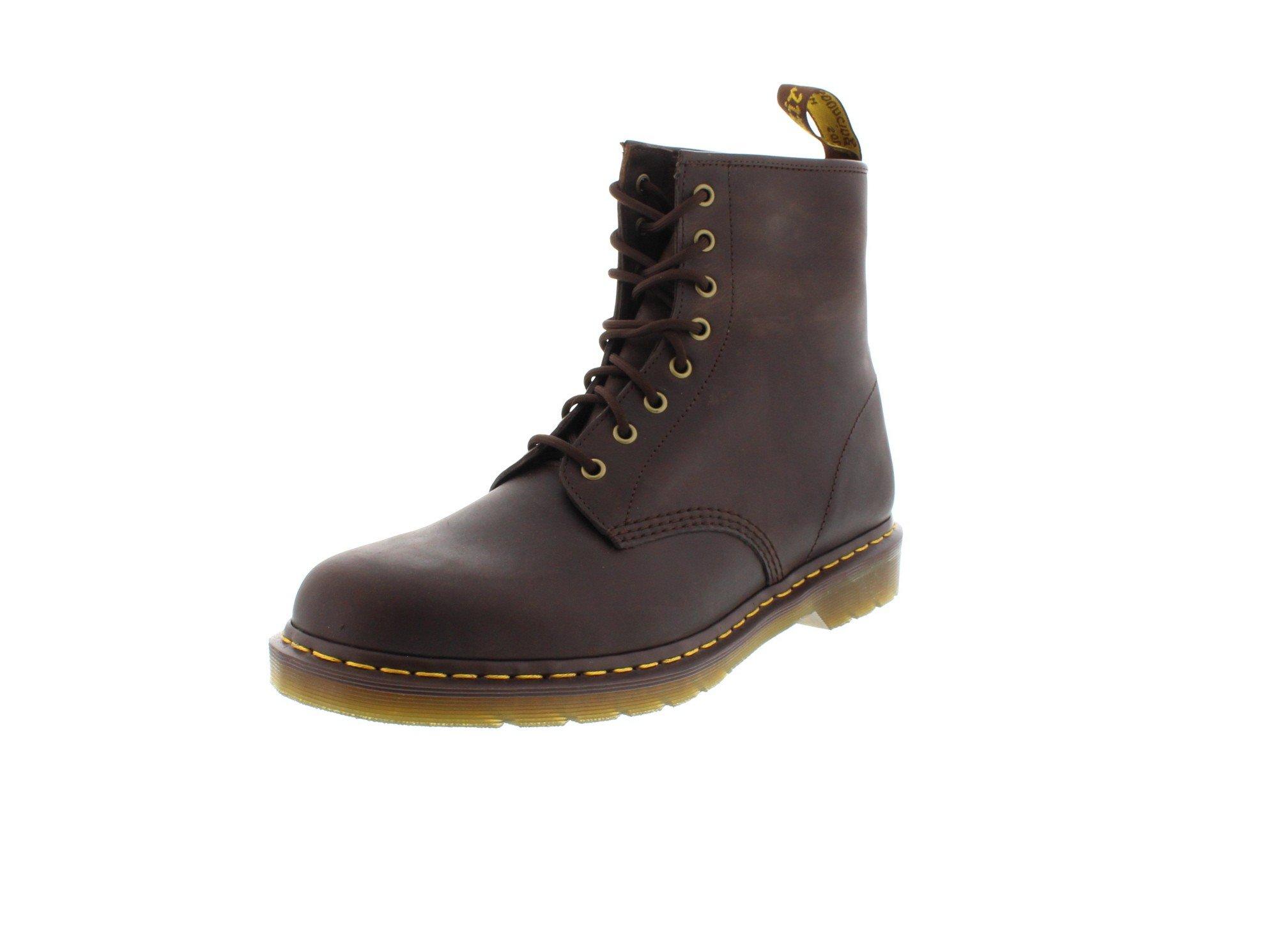 Dr. Martens Leather 1460 Crazy Horse Boots in Cocoa (Brown) for Men - Save  61% - Lyst