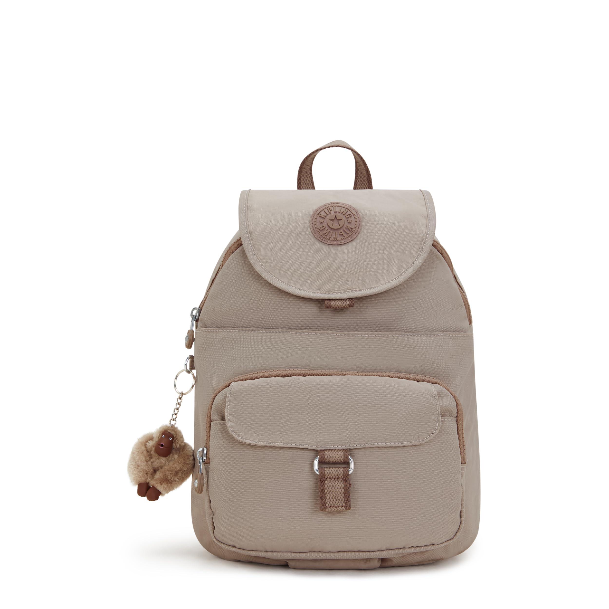Kipling Queenie Backpack in Brown Lyst