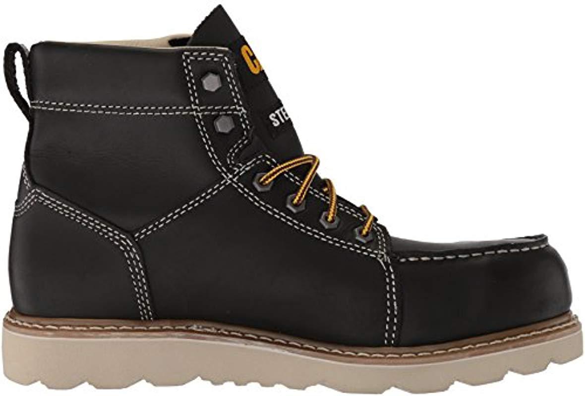 caterpillar tradesman steel toe