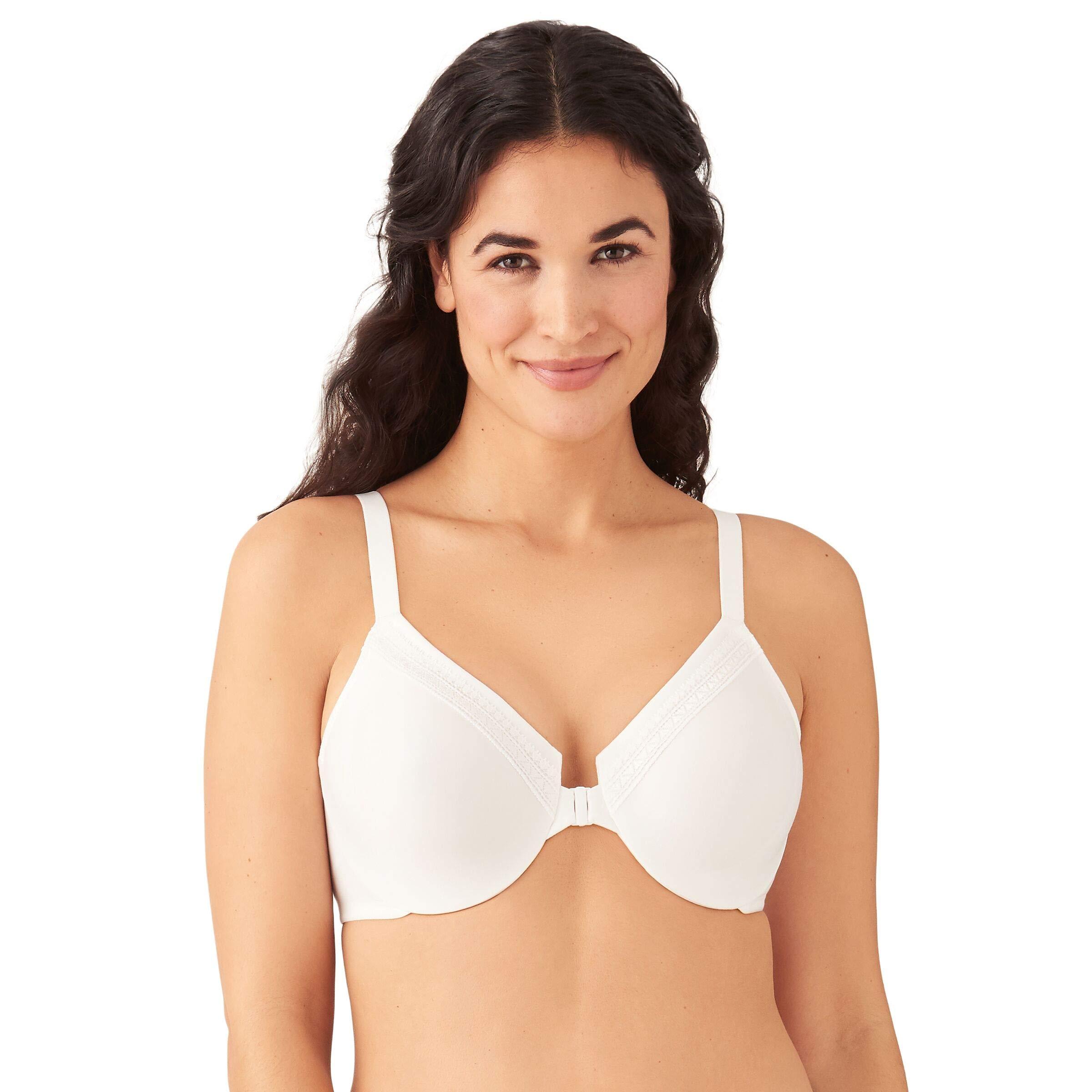 Wacoal Plus Size Perfect Primer Front Close Underwire Bra in White Lyst