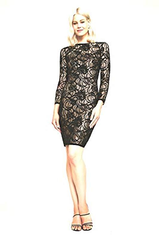 tadashi shoji burnout lace gown