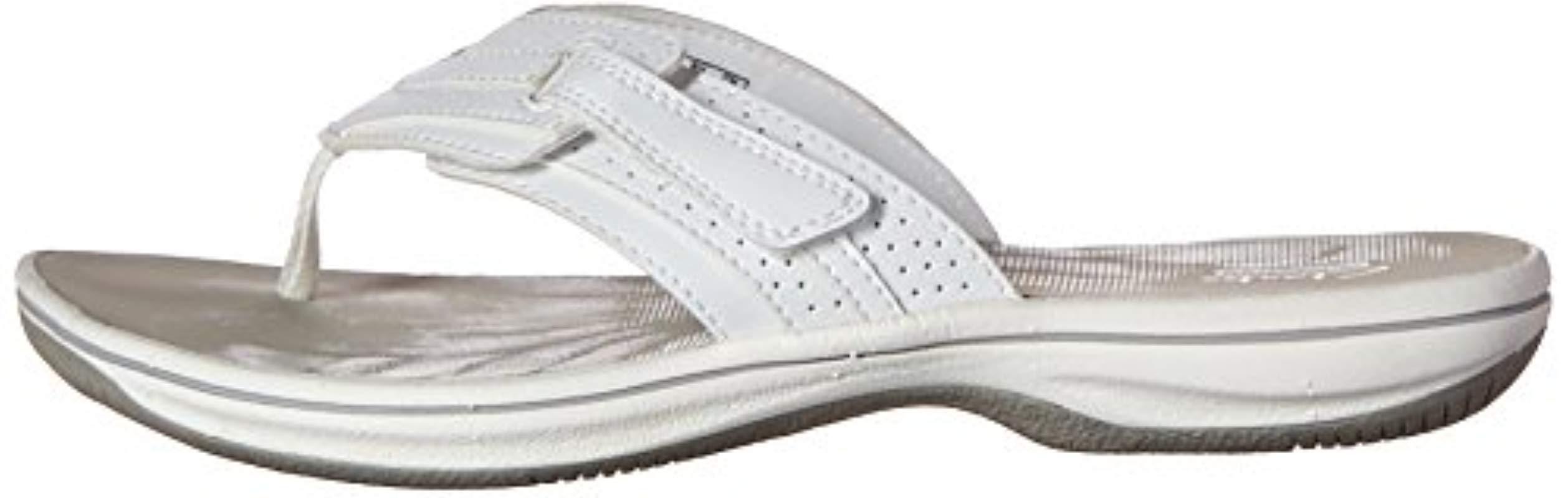 clarks brinkley keeley flip flops