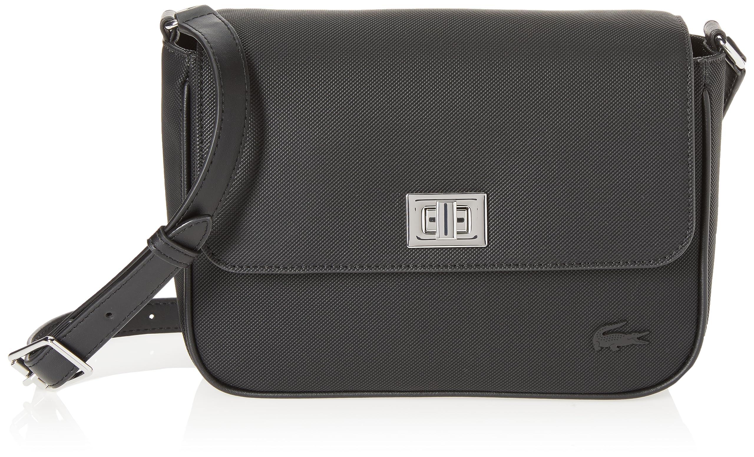 Lacoste Messenger Bag in Black | Lyst