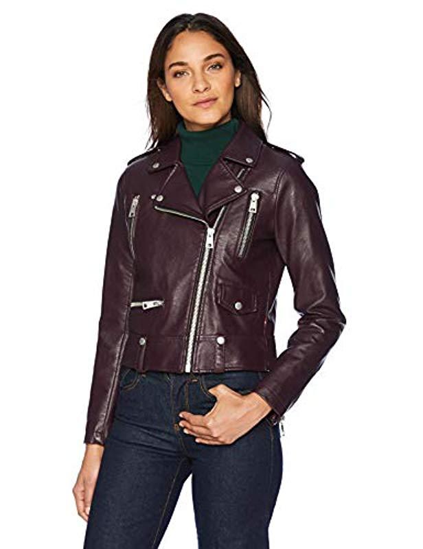 levi's asymmetrical moto jacket