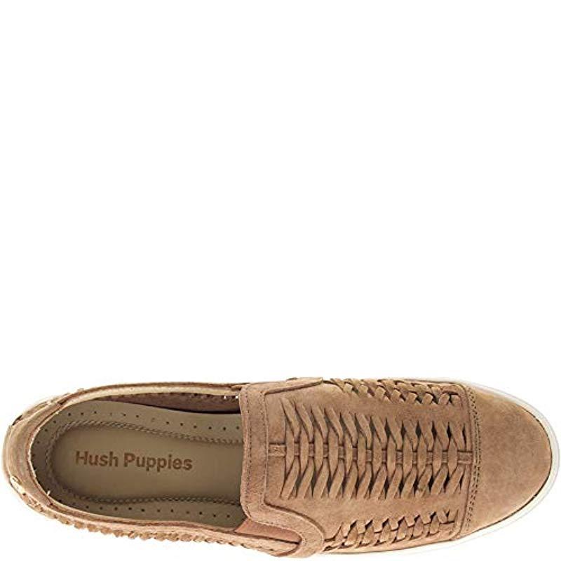 hush puppies gabbie woven slip on