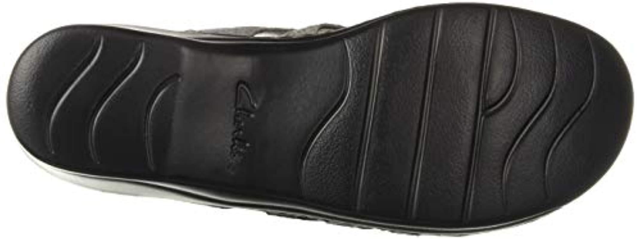 Clarks Leather Lexi Marigold Q Sandal in Light Grey Snake Print ...