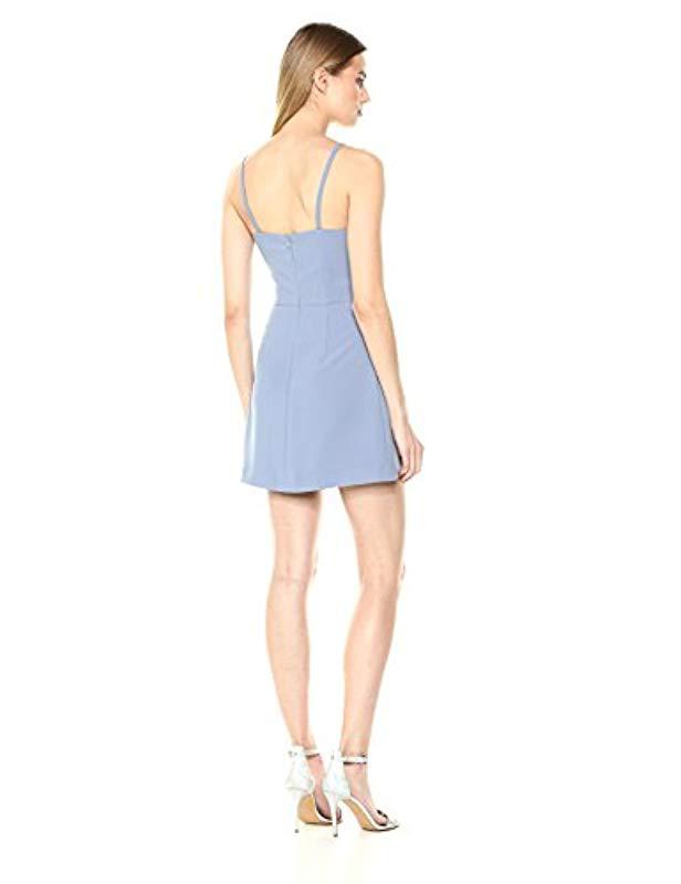 light blue strappy dress