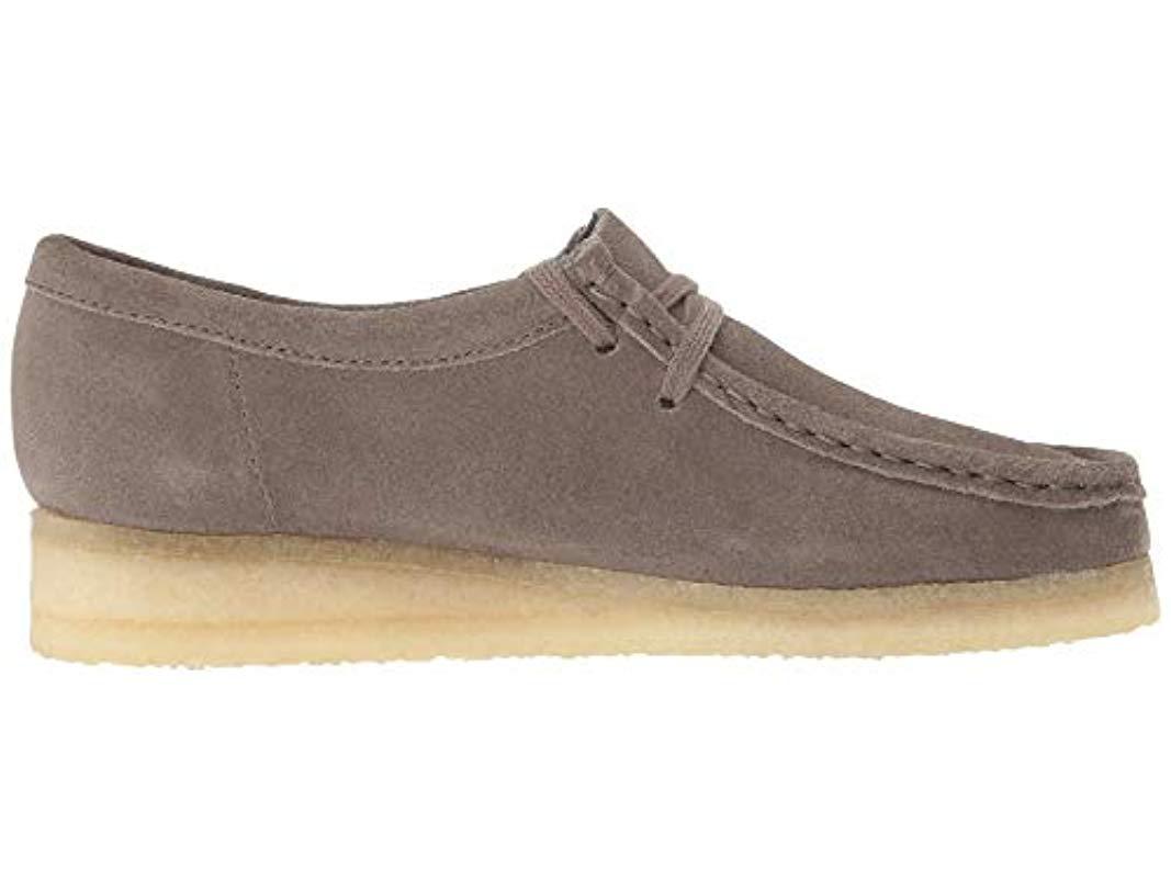 wallabee grey suede