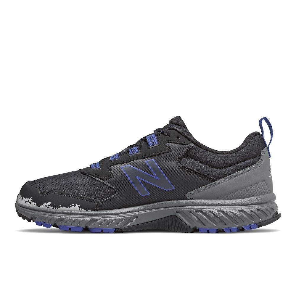 New Balance Synthetic 510 V5 Trail Running Shoe in Black/Steel (Black ...