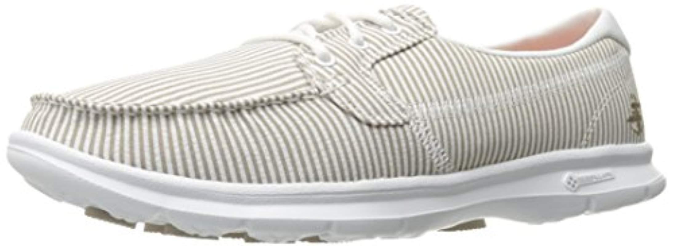 skechers go step boat shoe