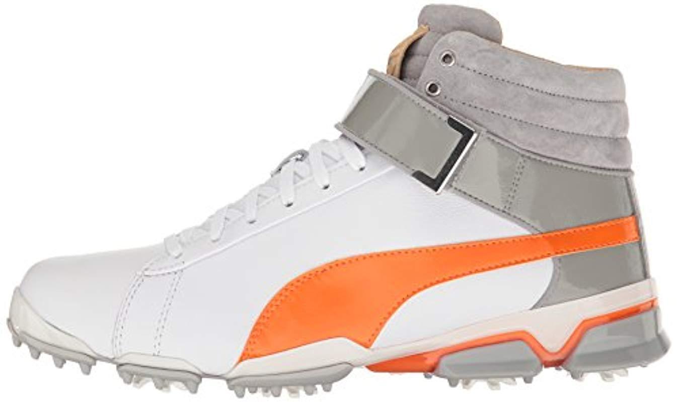 puma high top golf shoe
