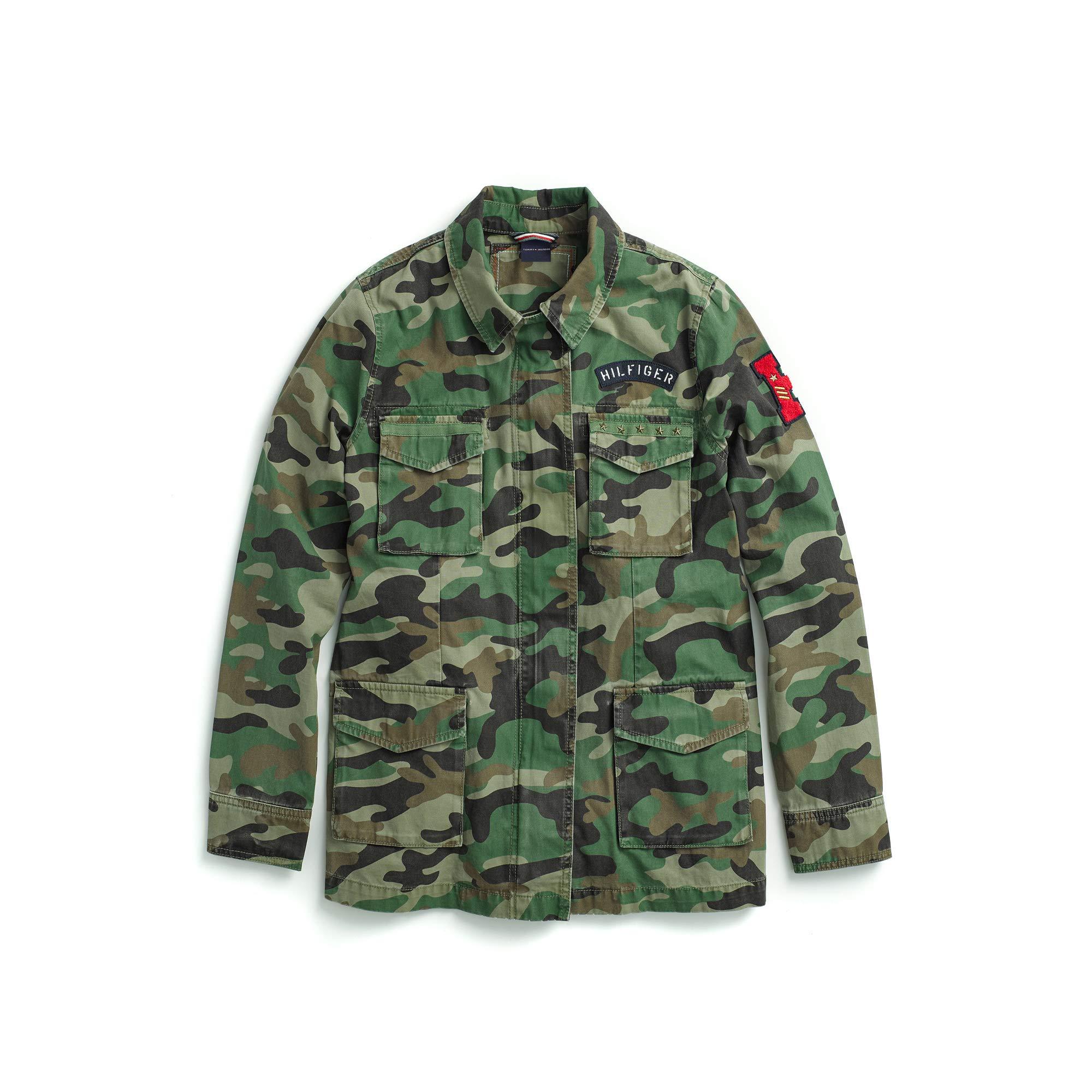 tommy camo jacket