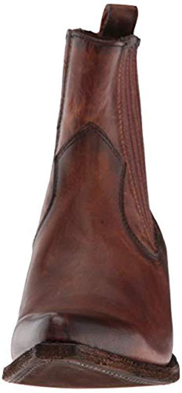frye sacha chelsea western boots