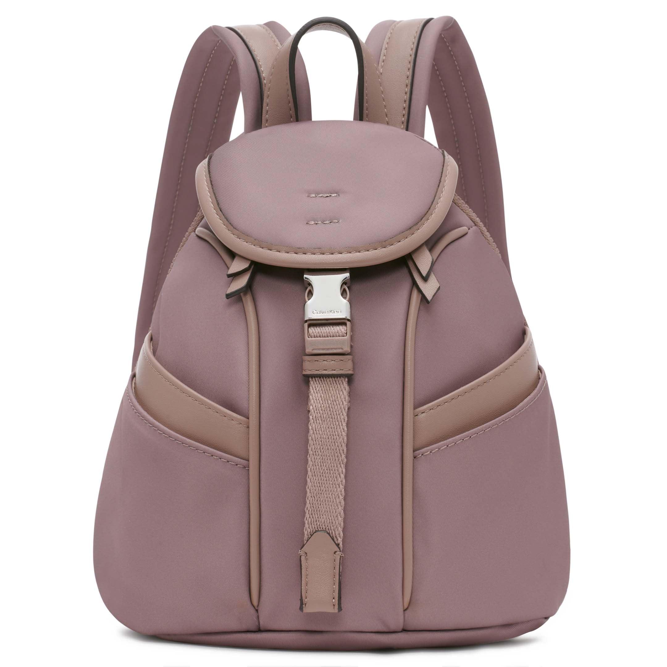 Calvin Klein Shay Organizational Mini Backpack in Purple | Lyst