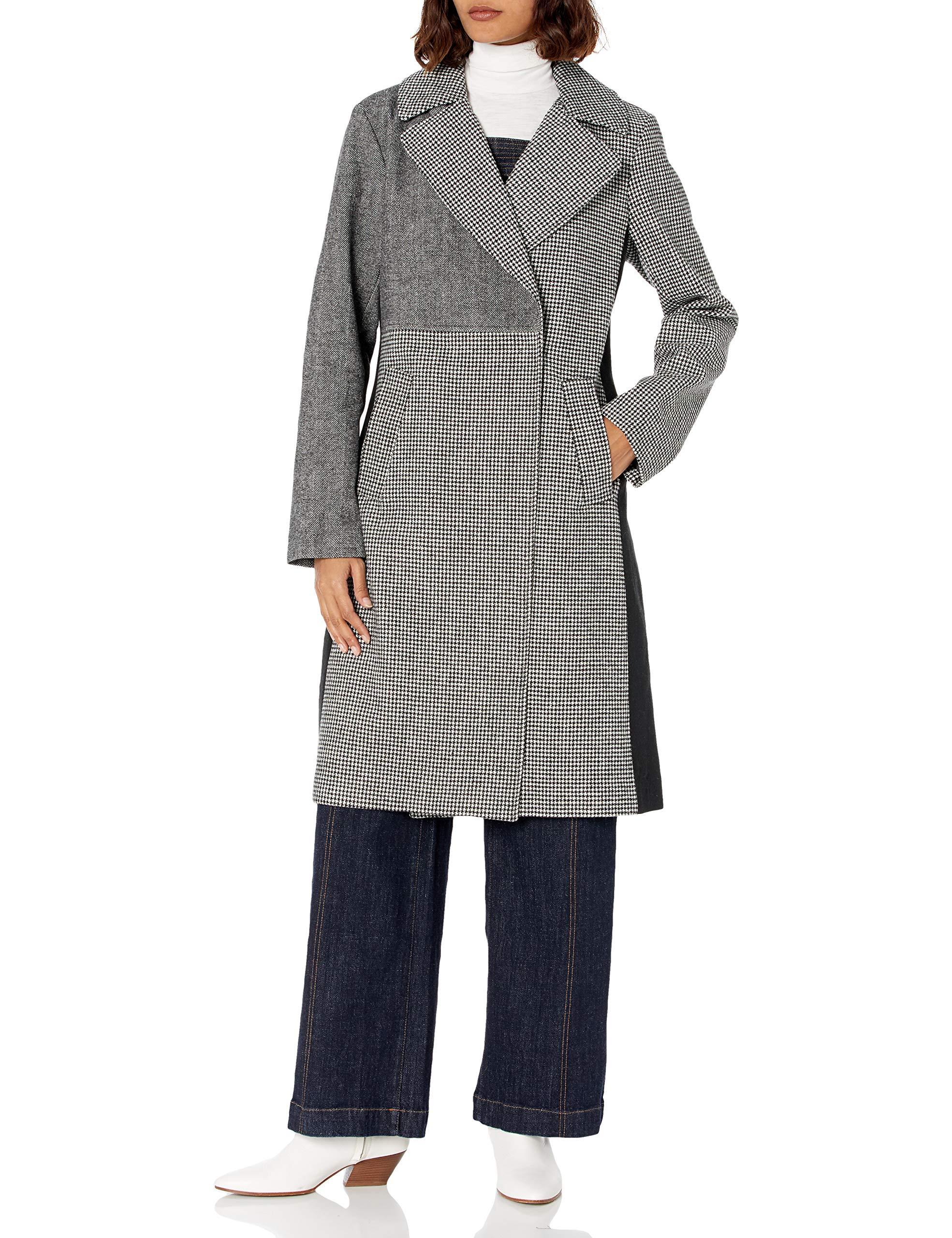 synthetic wool coat