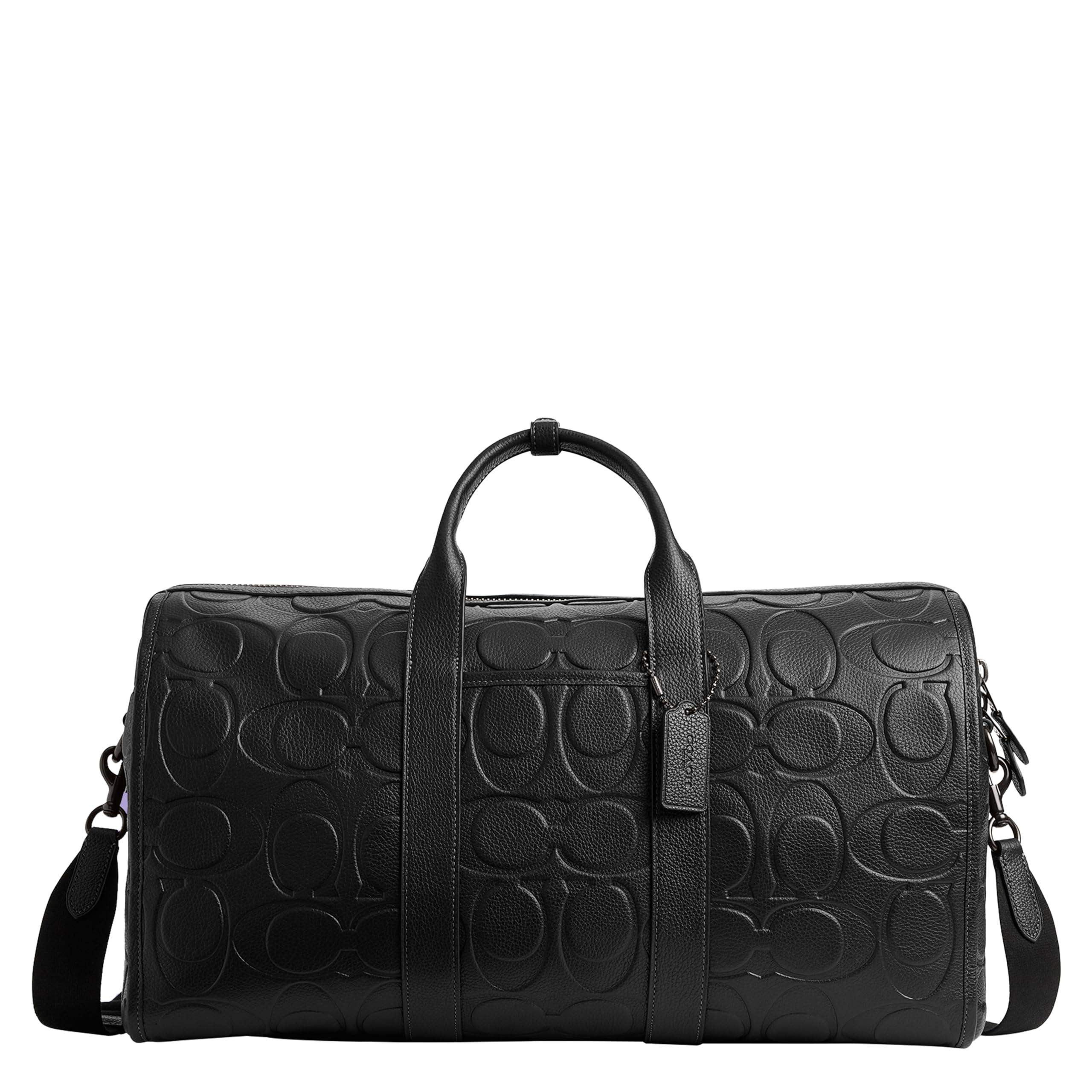 COACH Gotham Duffle Bag 45 In Maxi Signature Leather in