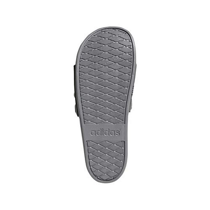 adilette cloudfoam slides grey