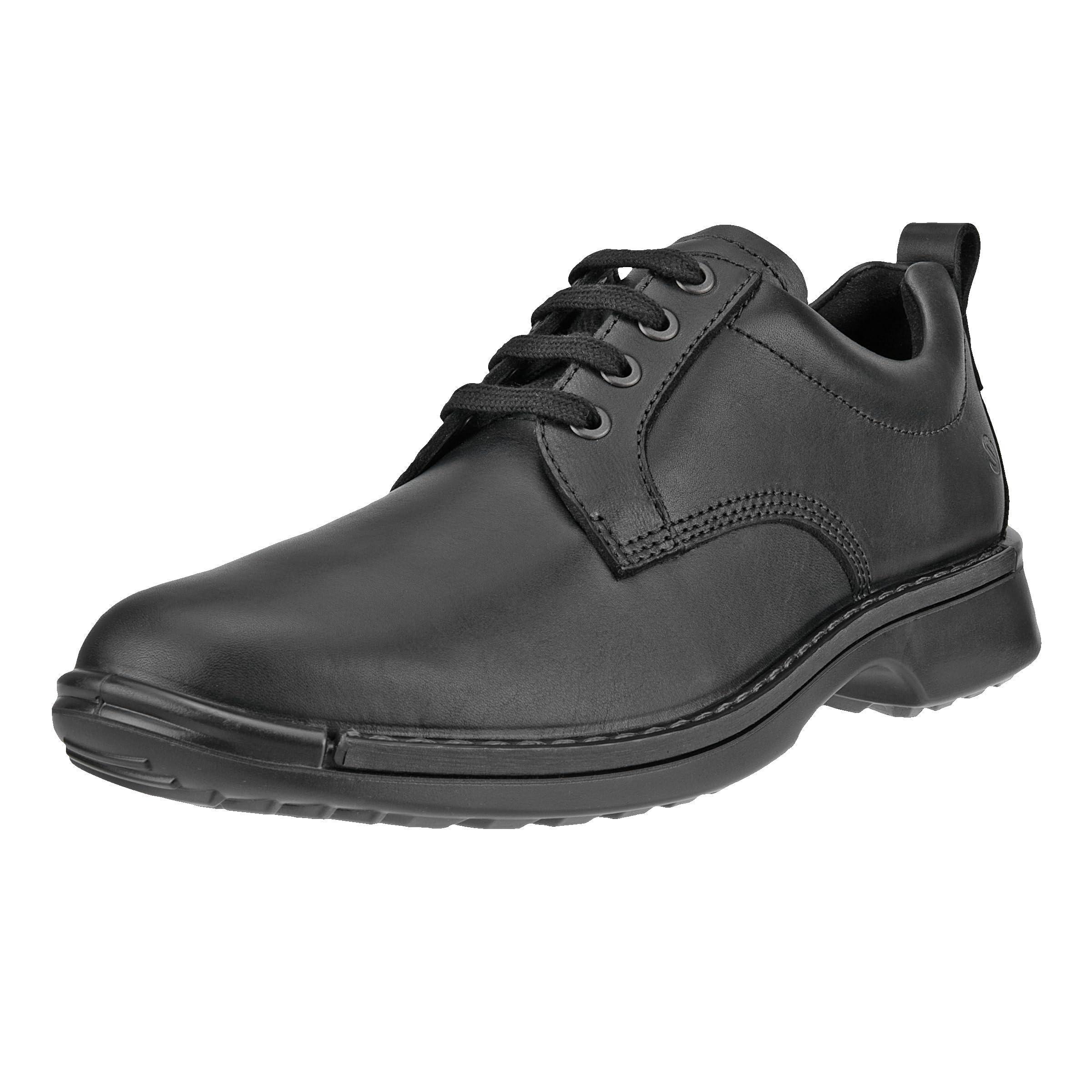 Ecco Fusion Plain Toe Oxford in Black for Men | Lyst