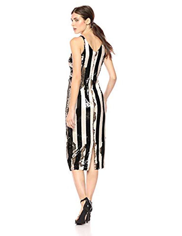 dress the population margo sequin midi dress