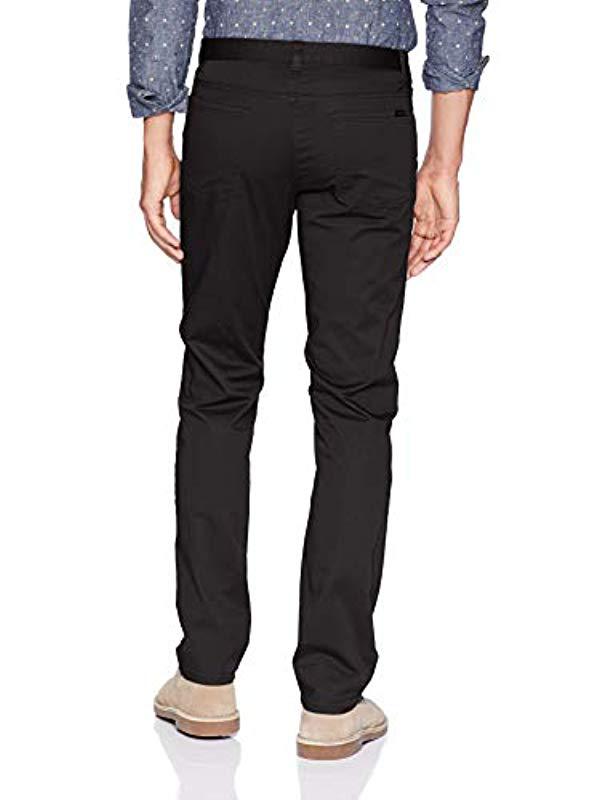calvin klein men's stretch sateen casual pants