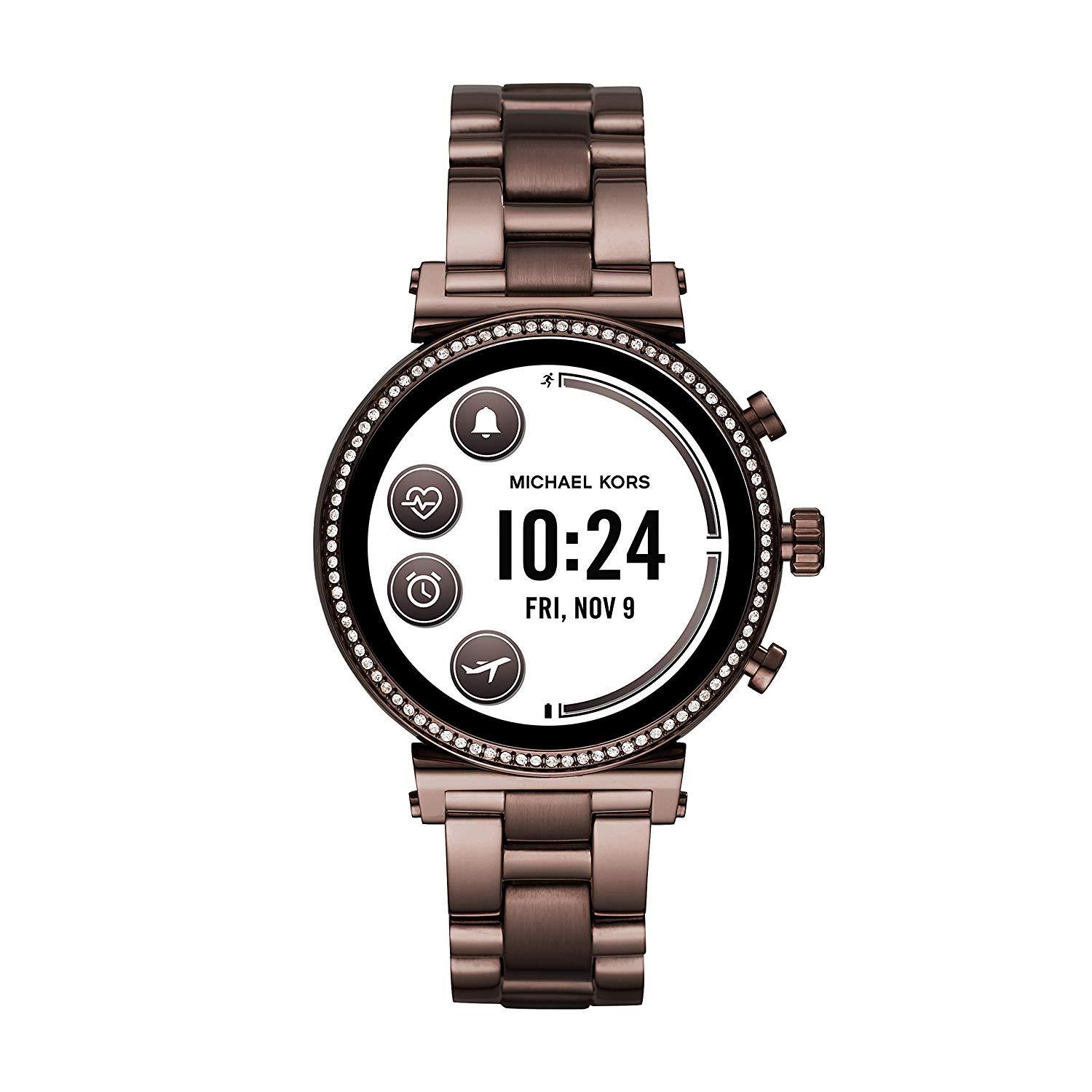 michael kors access sofie heart rate touchscreen smartwatch