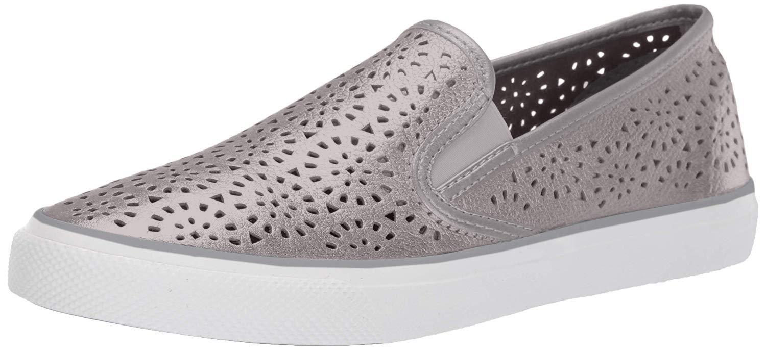 sperry perforated sneaker