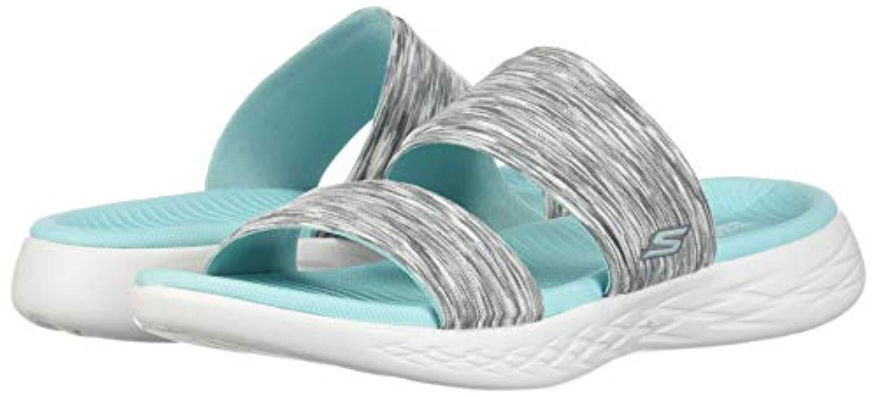 On the go 600 bedazzling Slide Sandal