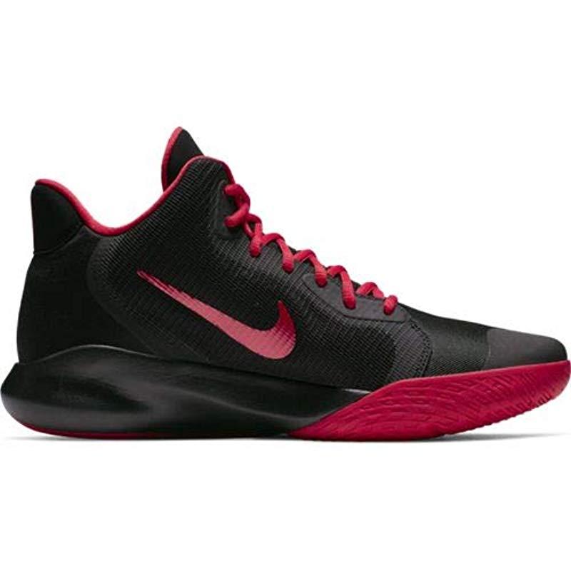 Nike Precision Iii Basketball Shoes in Black/University Red (Red) for Men -  Lyst