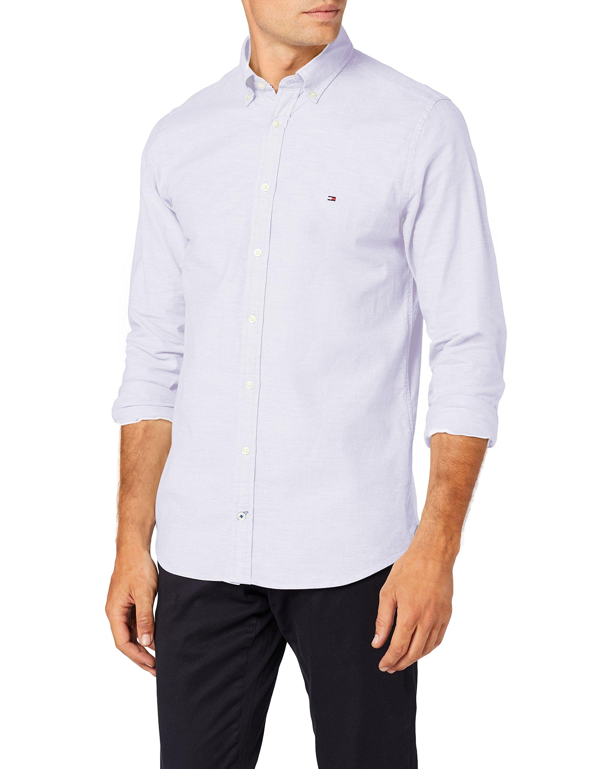 tommy hilfiger core stretch slim poplin shirt