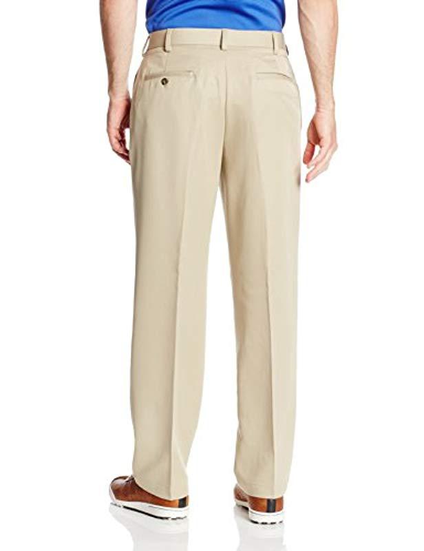 Izod Golf Microsanded Flat Front 