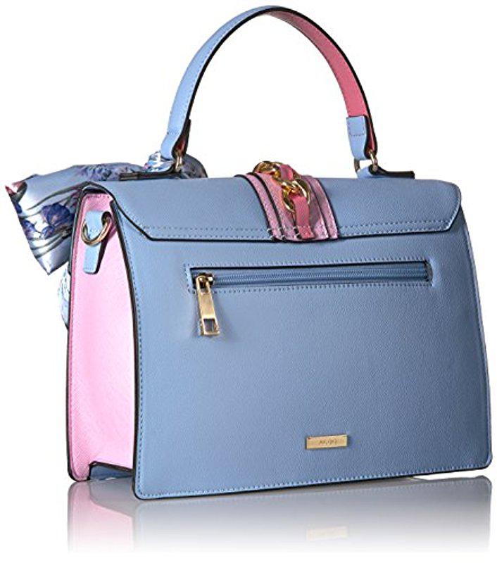 aldo glenda satchel blue