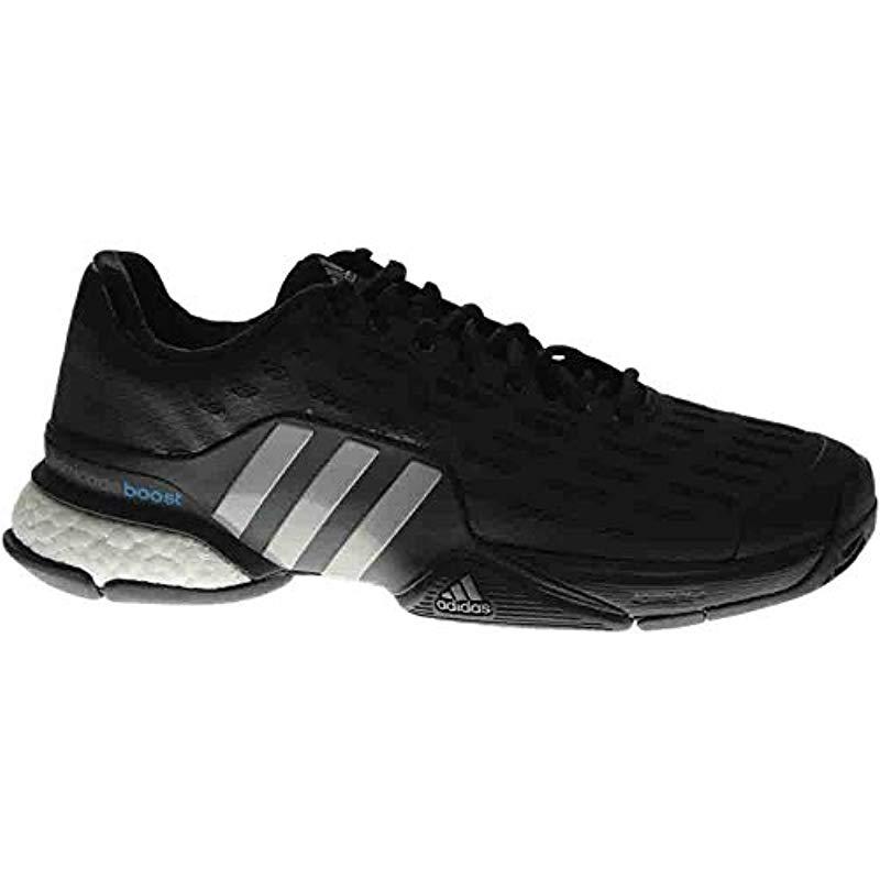 adidas Performance Barricade 2016 Boost Tennis Shoes in Black/Black/Iron  Metallic/Grey (Black) for Men - Lyst