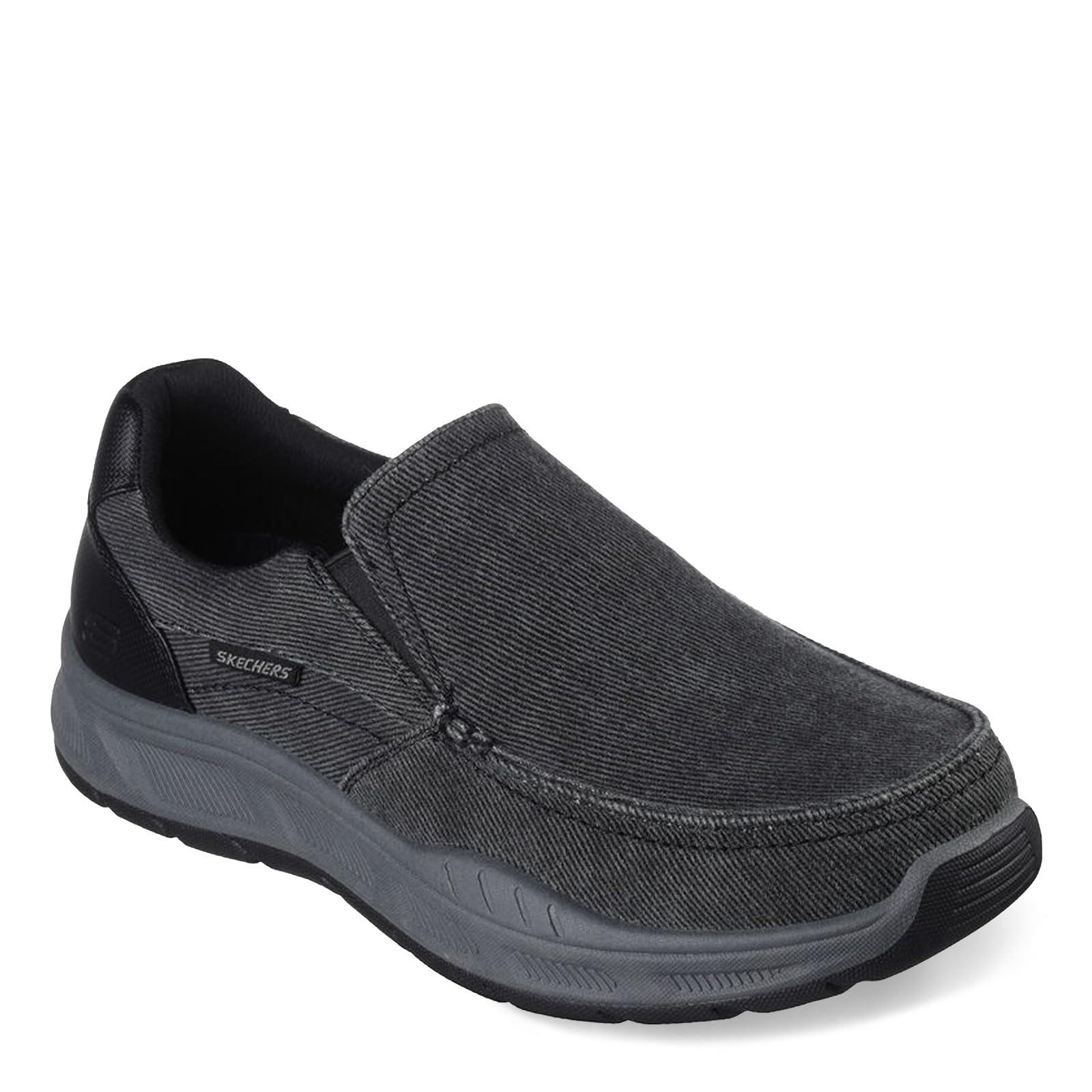 Skechers Vierra Sneaker Extra Wide Width Black Canvas 7 Uk for Men Lyst UK