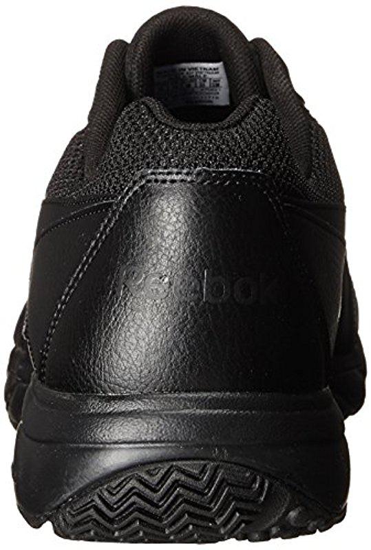 Reebok Work N Cushion 2.0 Walking Shoe in Black for Men | Lyst