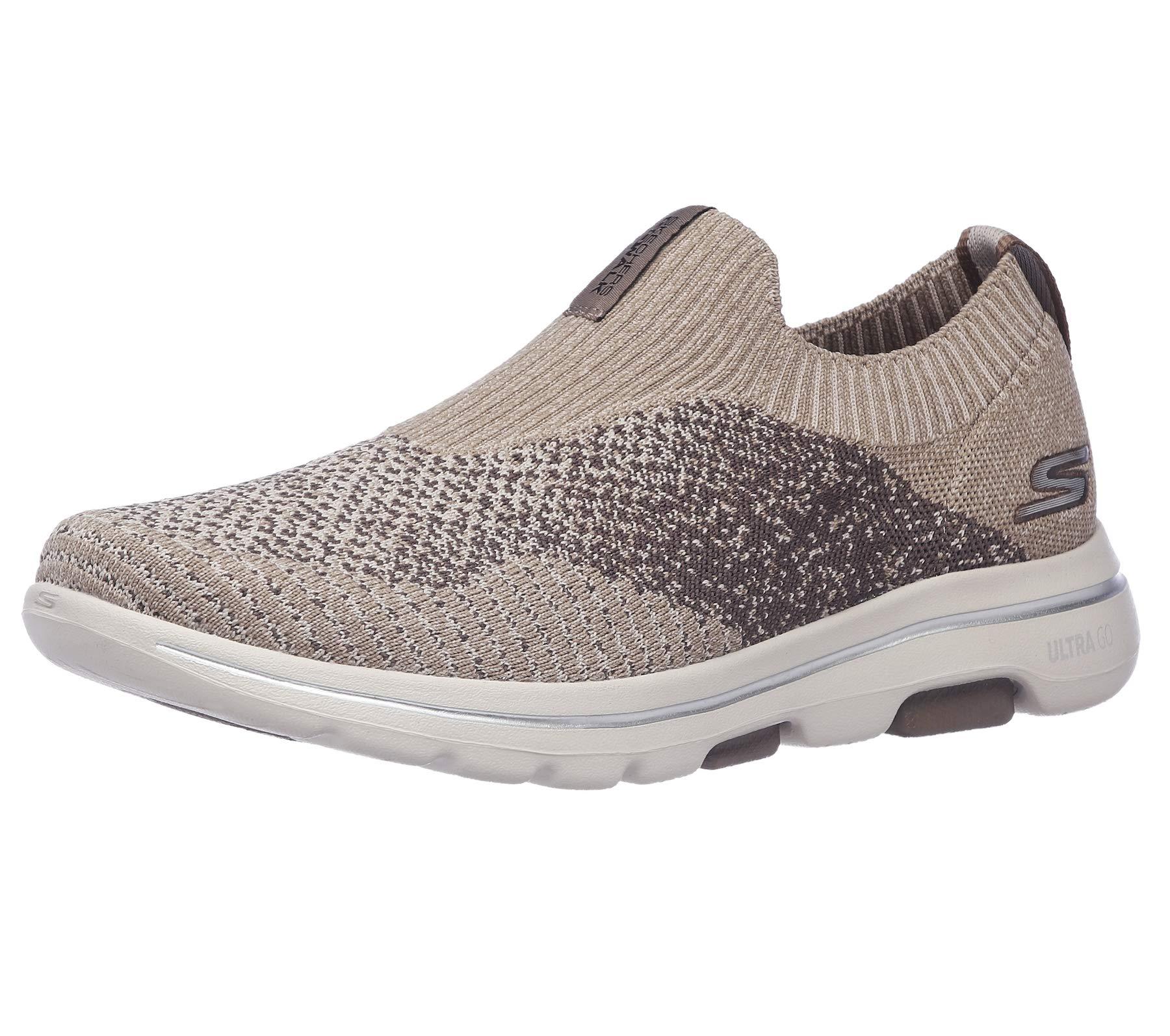 Skechers Gowalk 5-stretch Fit Athletic Slip-on Loafer Walking Shoe Sneaker in Natural for Men | Lyst